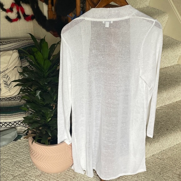 J Jill Linen Blend Coastal Cardigan - Picture 4 of 10